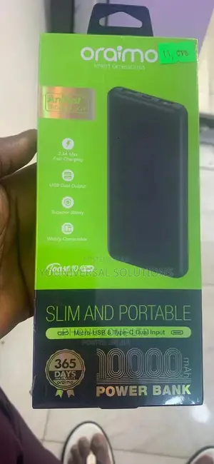 Oraimo Power Bank -P11 8d ,10000mah