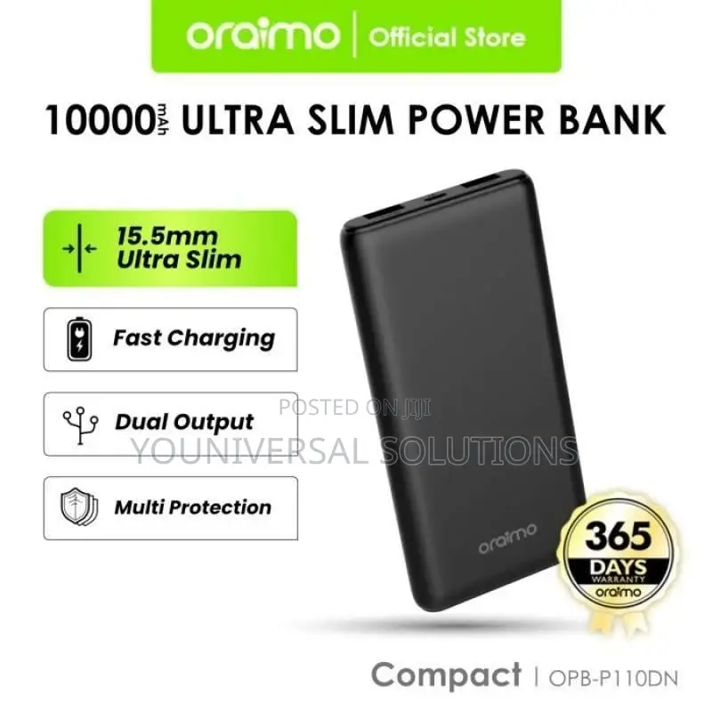 Oraimo Power Bank - 20000MAH