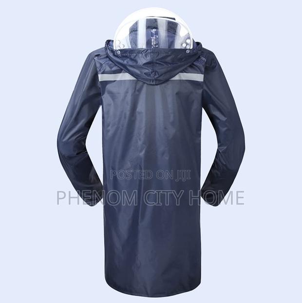Heavy Long Raincoat With Reflector - thumbnail 2