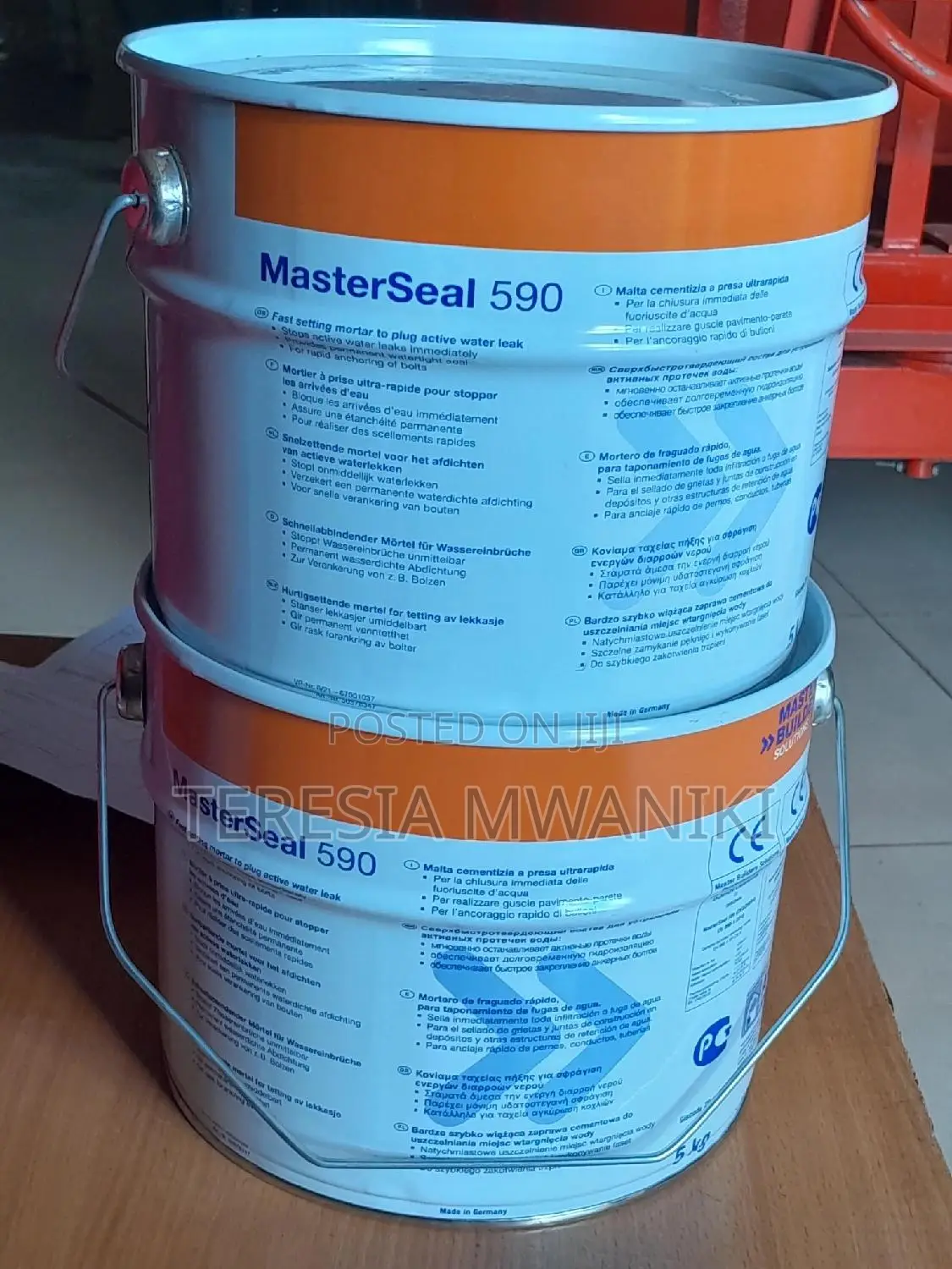 BASF MASTERSEAL 590/Waterplug 5kg