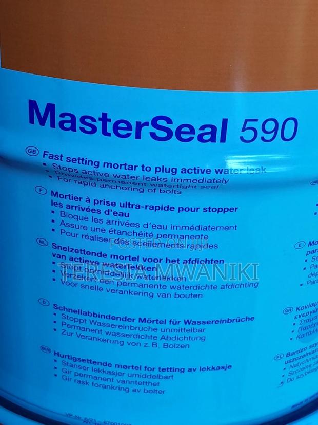 BASF MASTERSEAL 590/Waterplug 5kg - thumbnail 3