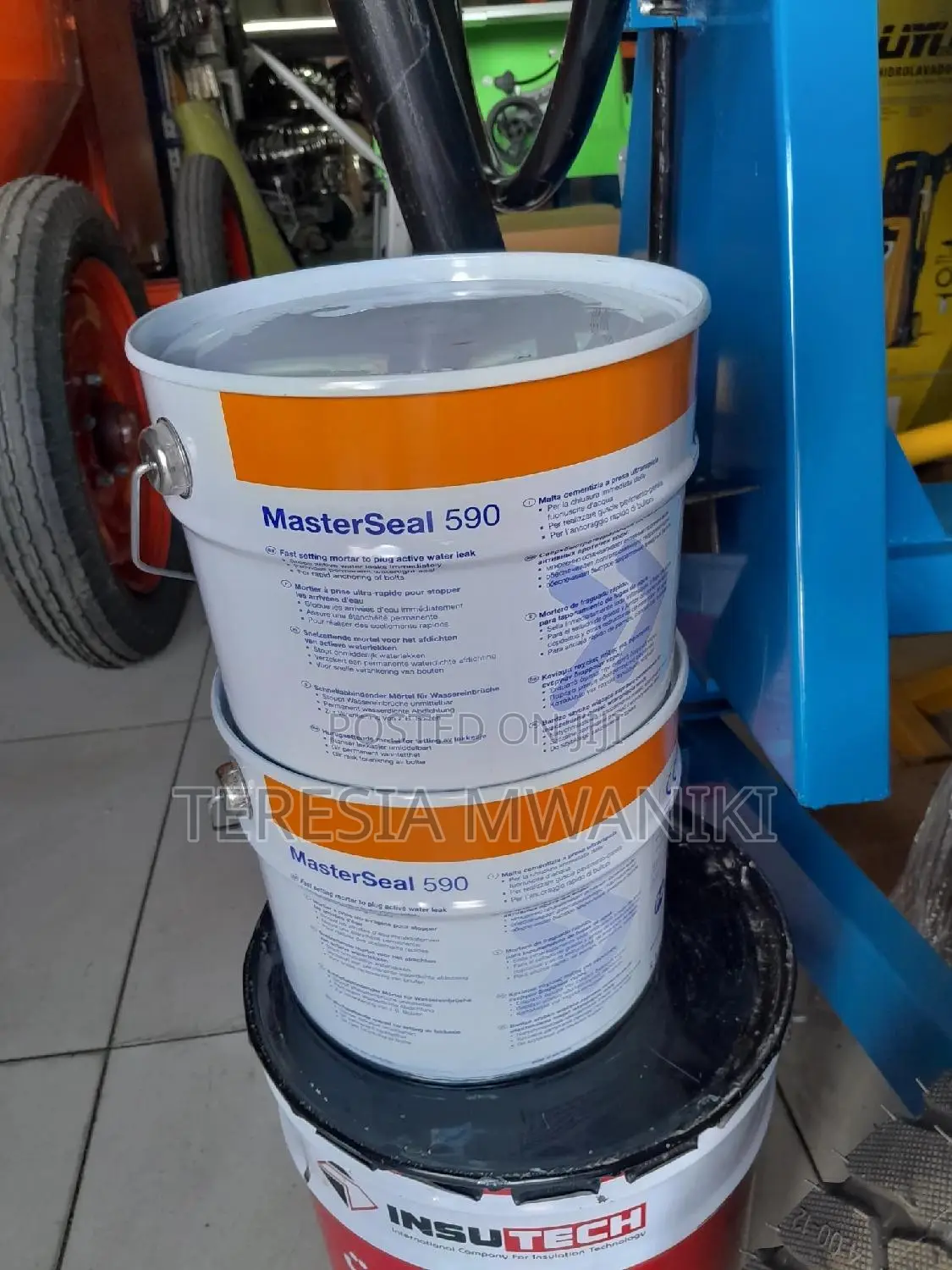 BASF MASTERSEAL 590/Waterplug 5kg