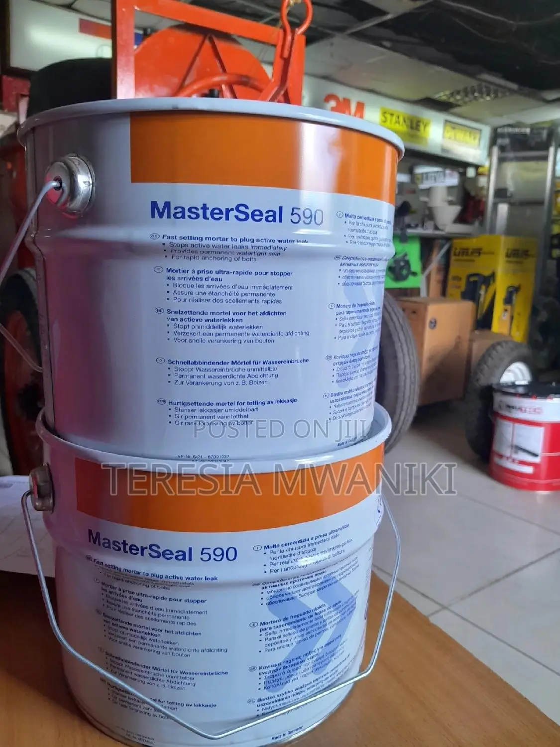 BASF MASTERSEAL 590/Waterplug 5kg