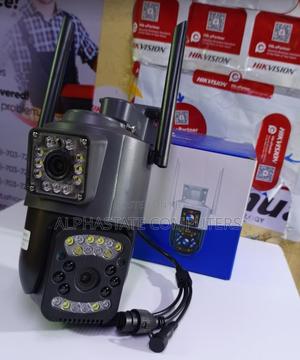 V380 Dual Lens Simcard PTZ Camera 4G Outdoor Wireless PTZ" - thumbnail 2