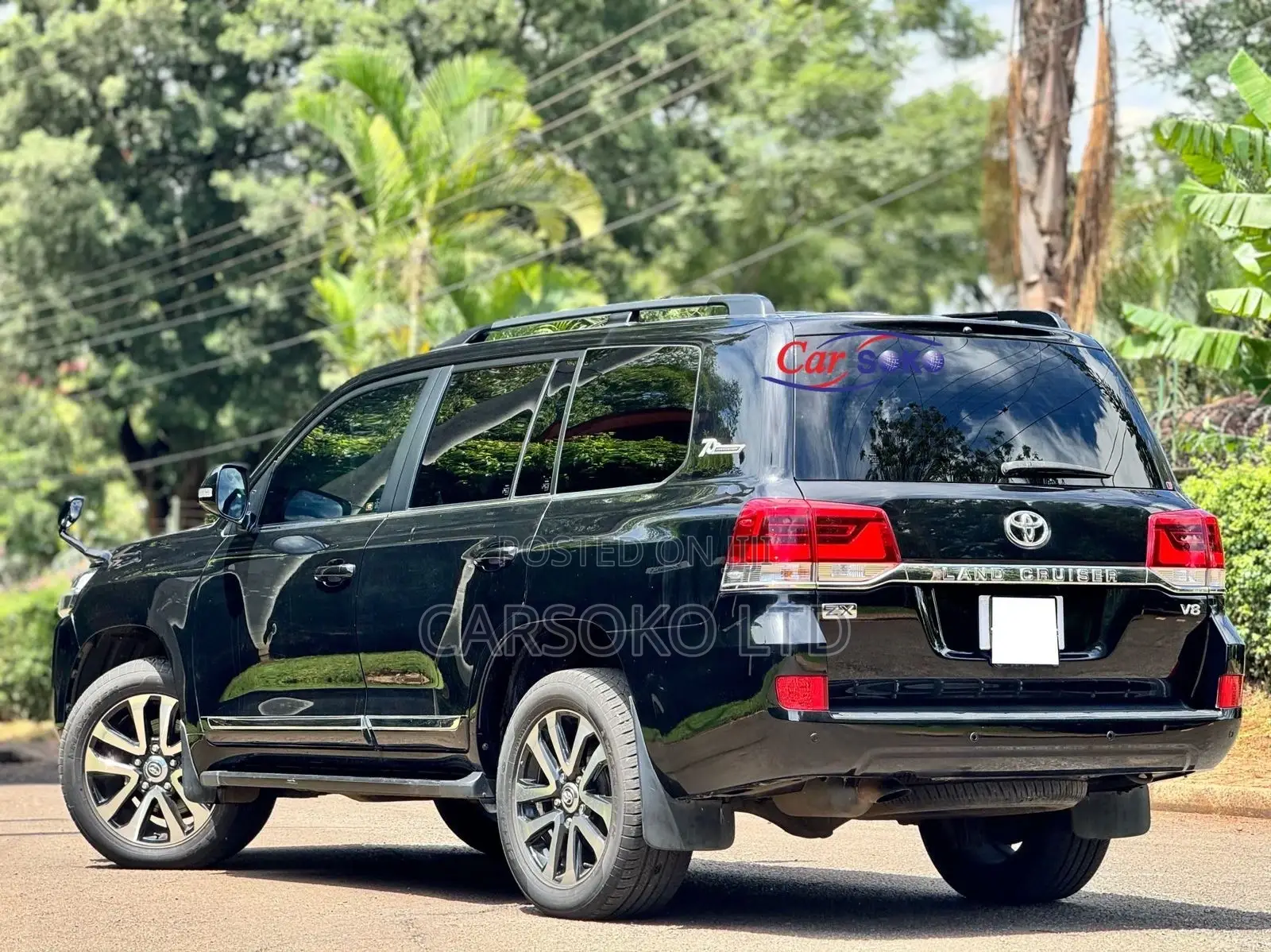 Toyota Land Cruiser 2016 Black