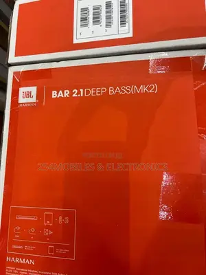 JBL 2.1ch Bar2.1 Deep Bass (Mk2) Soundbar 300w - Black