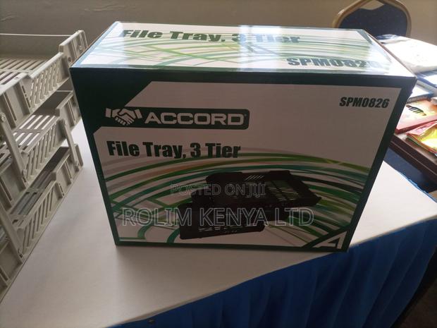 Document Tray 3 Tier Plastic - main view