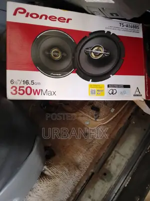 Pioneer 350 Watts Ts-A1688s 6 Inch Midrange Speakers