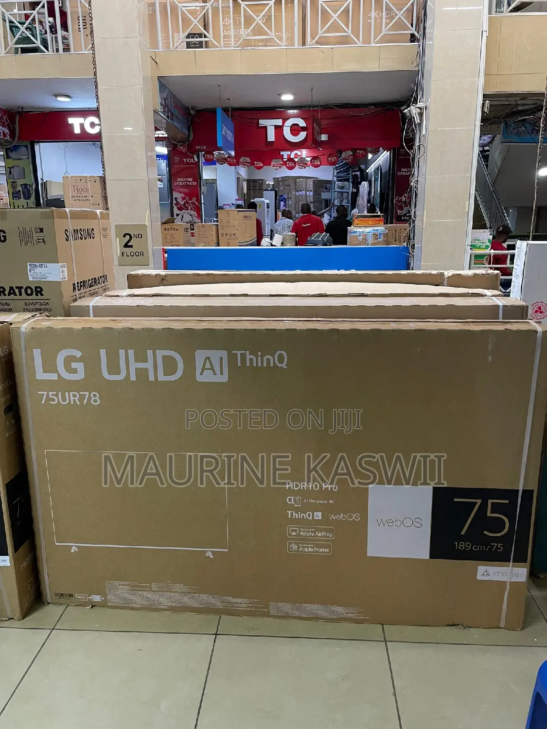 Lg 75′′ 75ur78 Smart Uhd Led Thinkq Tv