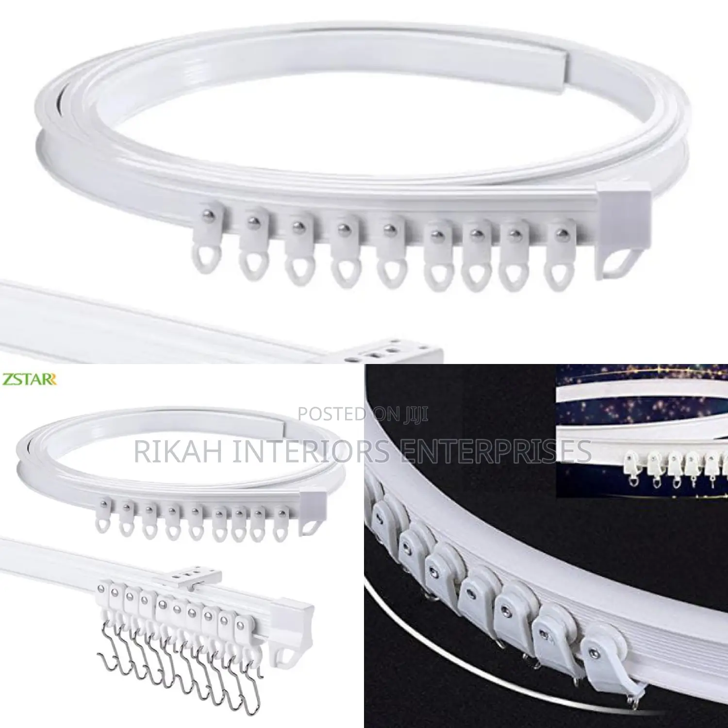 Hospital Partitioning Bendable Curtain Rails Bendable Rails