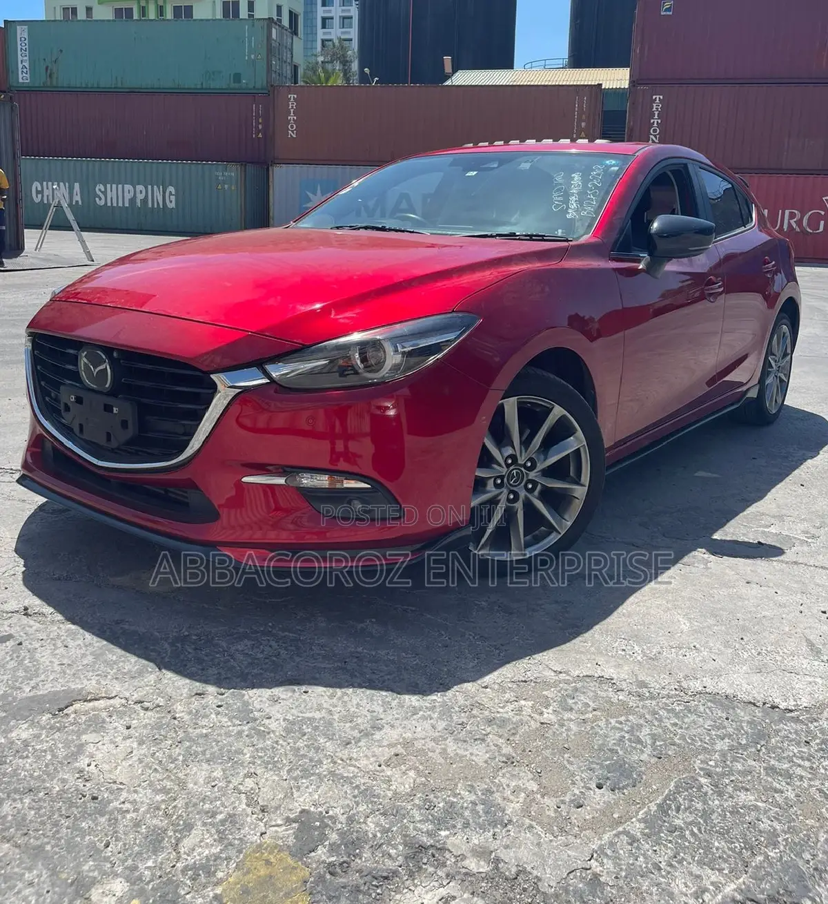 Mazda Axela 2018 Burgundy