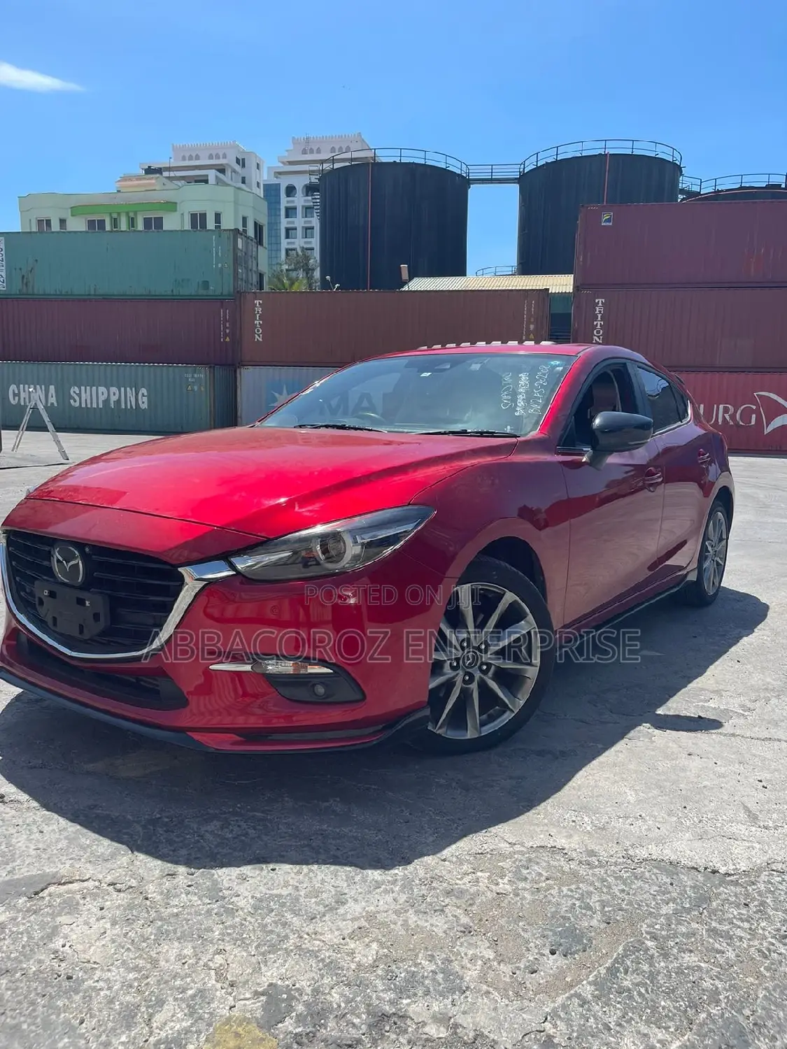 Mazda Axela 2018 Burgundy