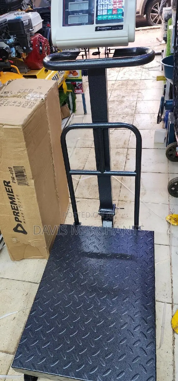 6000 Kg Platform Scale With Wide Display Monitor