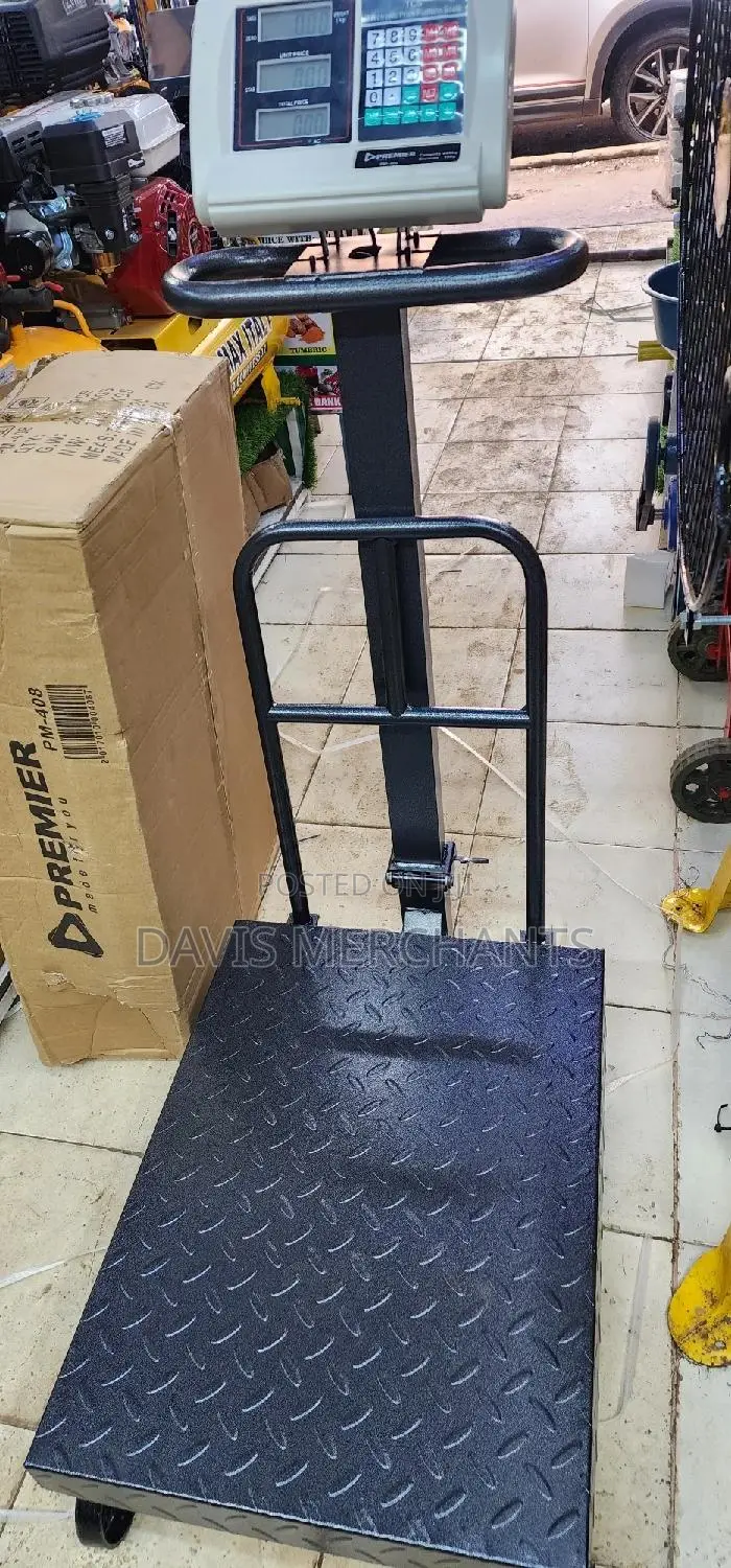 6000 Kg Platform Scale With Wide Display Monitor