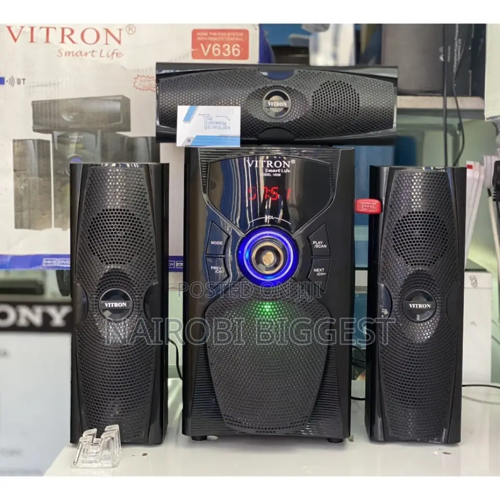 Classic Home Theater System With Remote Control V636