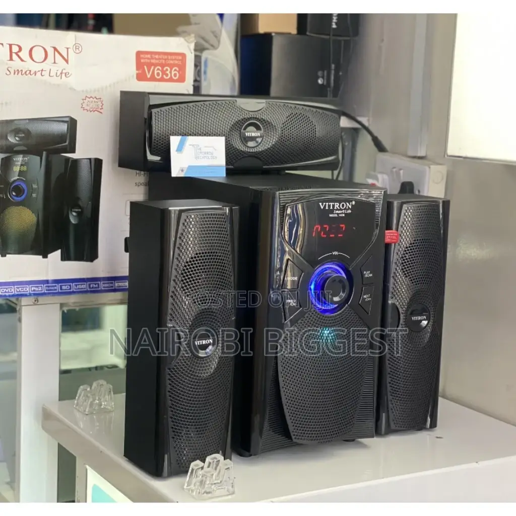 Advanced Home Theater System With Remote Control V636