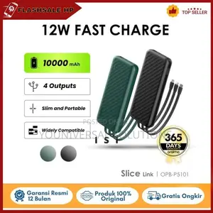 Power Bank With Inbuilt Cables