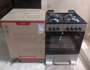 VON 60*60 3G+1E Standing Cooker Electric Oven "Gray"