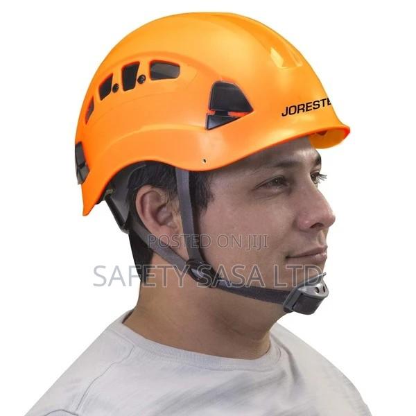 Orange Work At Height Helmets - main view
