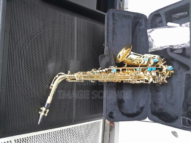 Alto Saxophone by Premier England With Case, Strap and Cream
