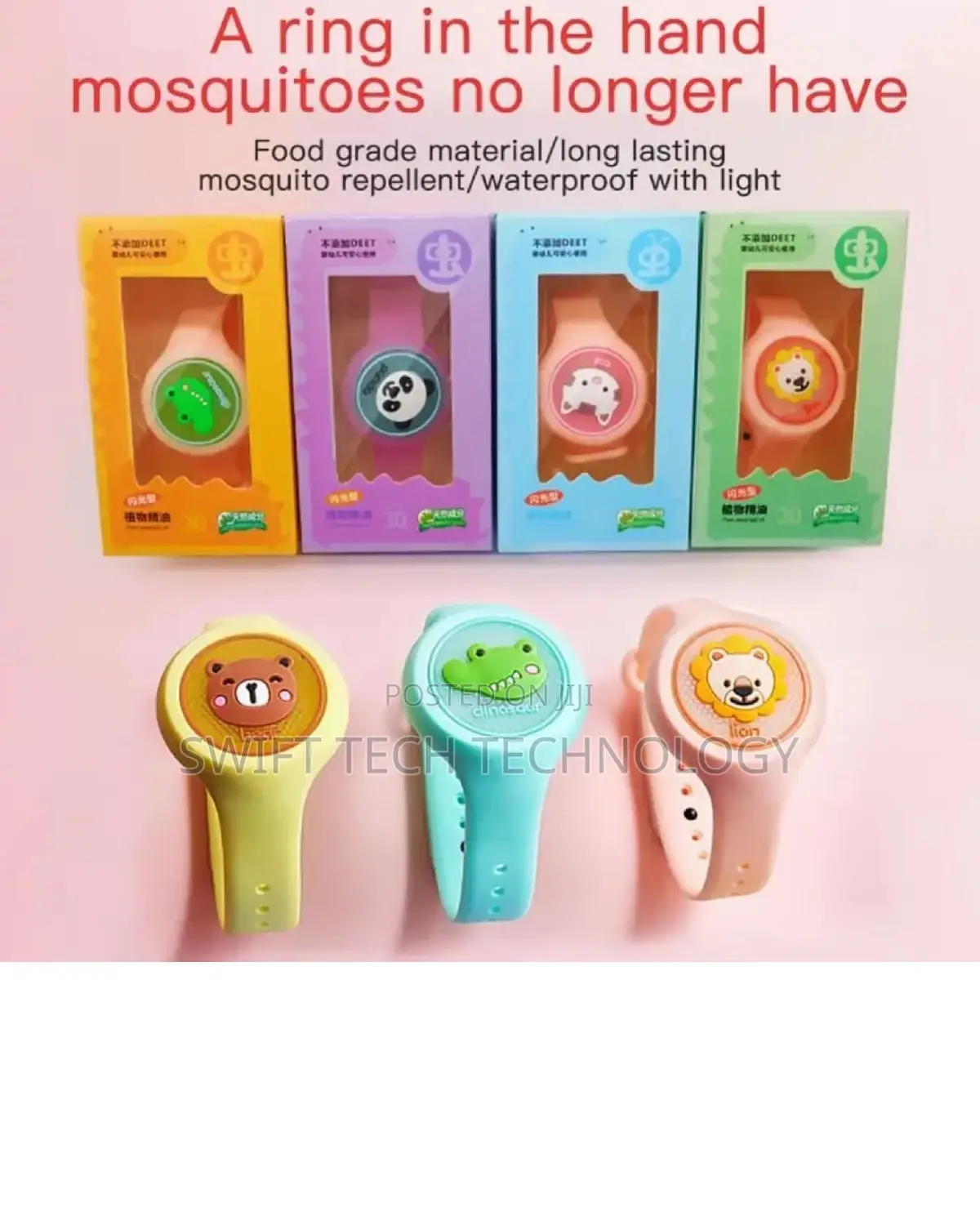 Cartoon Baby Mosquito Bracelet ,Bracelet