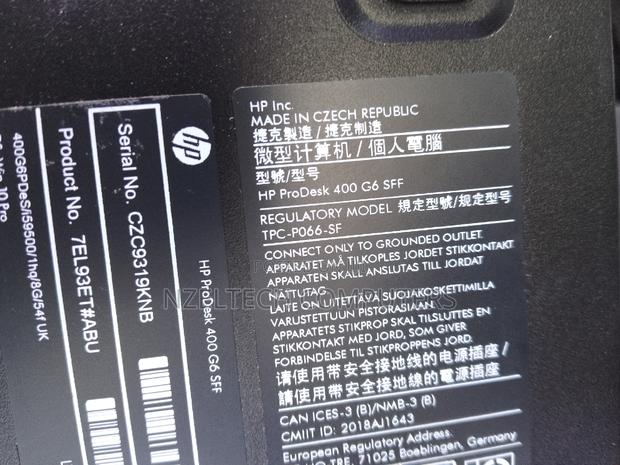 Desktop Computer HP ProDesk 400 G5 8GB Intel Core i5 HDD 500GB - thumbnail 4