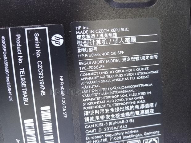 Desktop Computer HP ProDesk 400 G5 8GB Intel Core i5 HDD 500GB - thumbnail 5