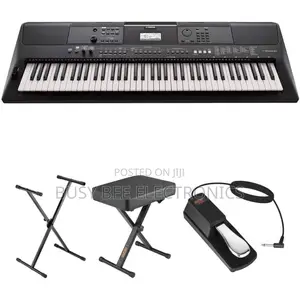 PSR E 473 +Bench+Pedal and Stand
