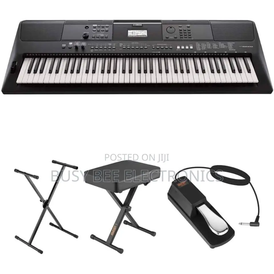 PSR E 473 +Bench+Pedal and Stand