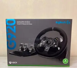 Logitech G920 Driving Force Racing Wheel and Floor Pedals