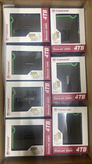 Transcend 4tb External Hardisk~4tb Grey Hardisk - main view