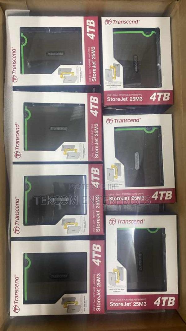 Transcend 4tb External Hardisk~4tb Grey Hardisk