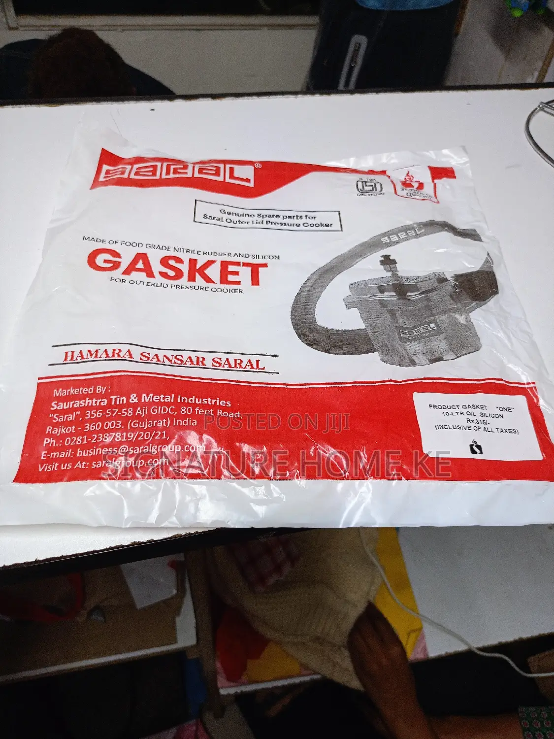 Saral Pressure Cooker Rubber/Gasket