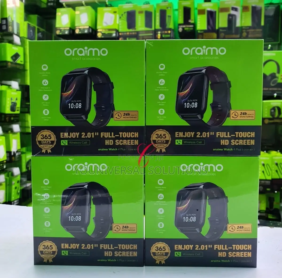 Oraimo Watch 4- Call Receiver and Call Making Watch