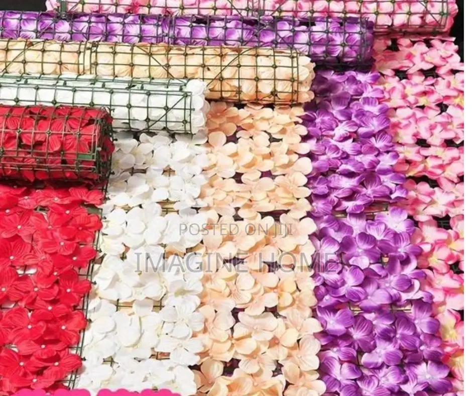 Artificial Floral Fence