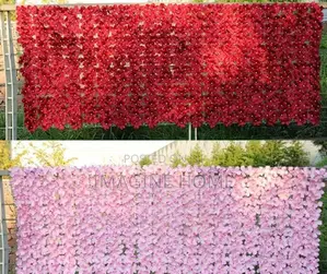 Artificial Floral Fence