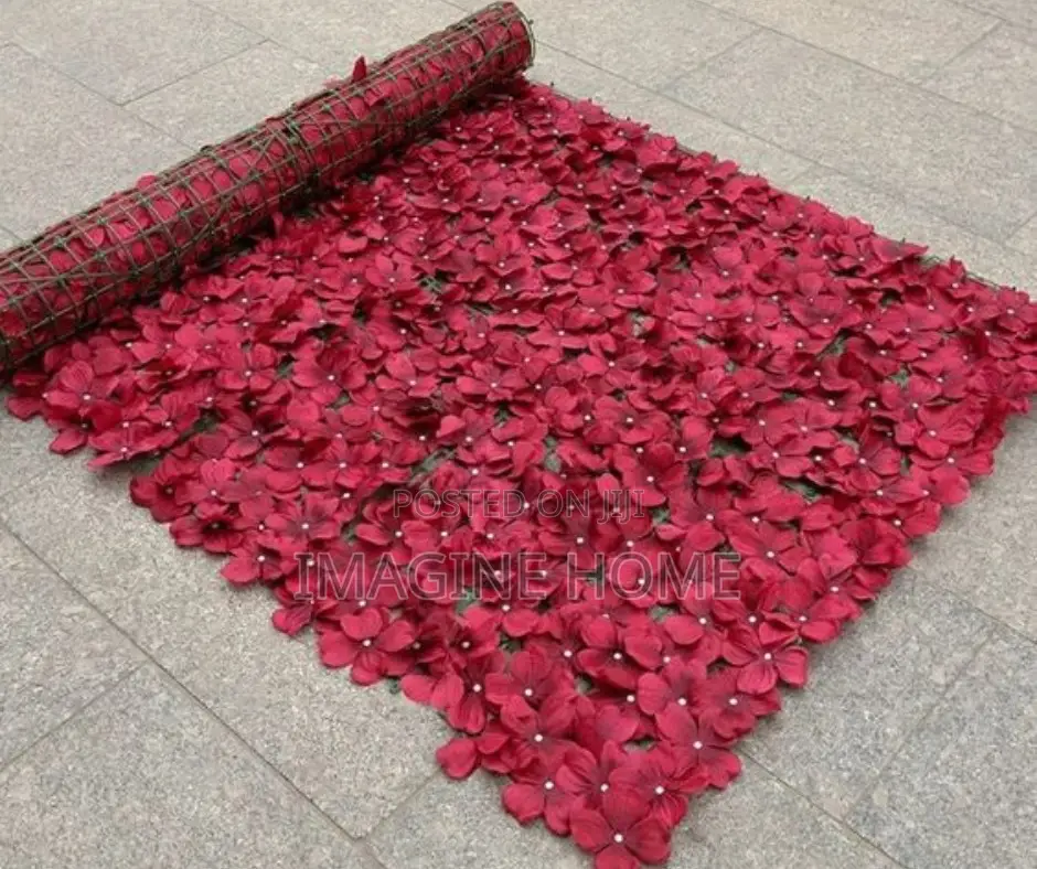Artificial Floral Fence