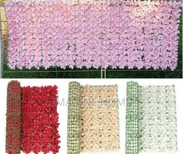 Artificial Floral Fence