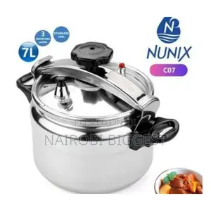 Nunix 7 Litres Manual Pressure Cooker