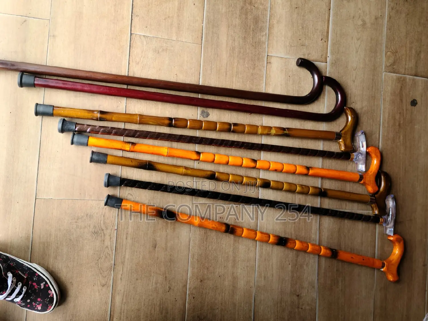 Quality Unisex Assorted Walking Wooden Metallic Sticks