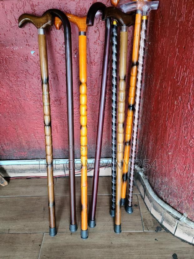 Quality Unisex Assorted Walking Wooden Metallic Sticks - thumbnail 12