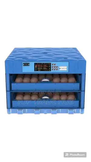 AC DC 128 Eggs Incubator With Auto Roller 90 W