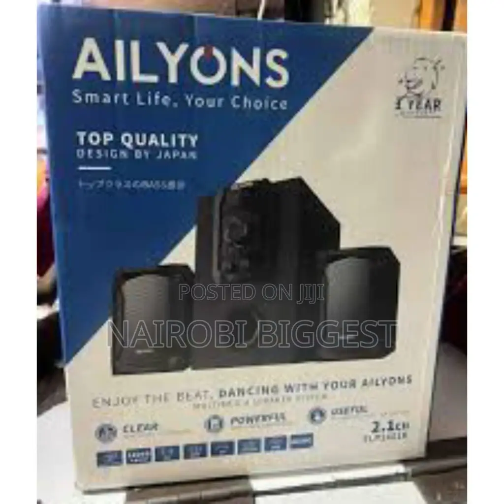 Ailyons 2.1woofer With Bluetooth