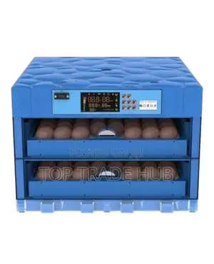 AC DC 128 Eggs Incubator With Auto Roller 90 W