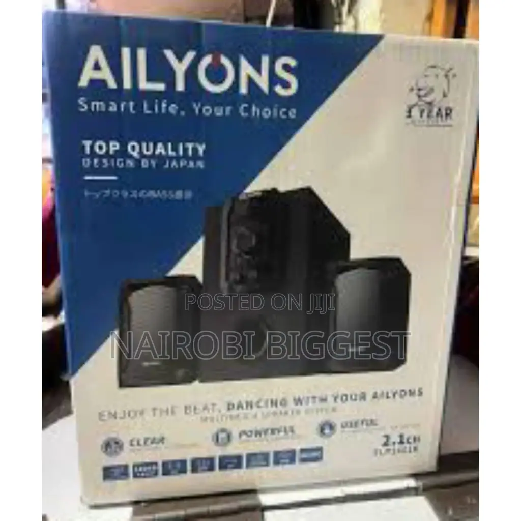Top Quality Brand New 2.1 Ailyons Woofer With Bluetooth