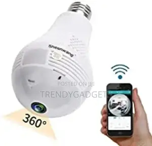 360° Wide Angle Fisheye Wireless Wi-fi -1080HD