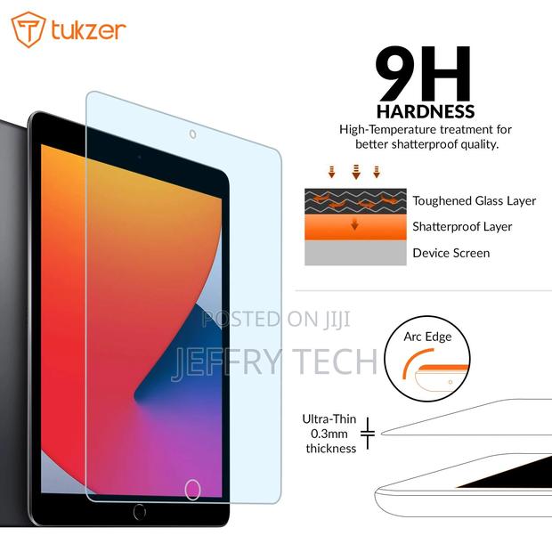 TZ-CS3 Tempered Glass for Apple iPad 10.2 Inch - thumbnail 3