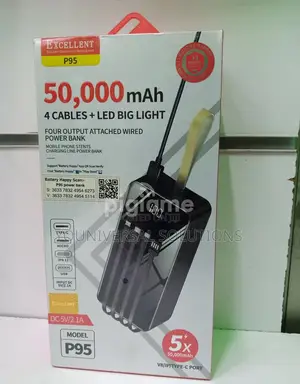 Power Bank - Excellent 50000MAH