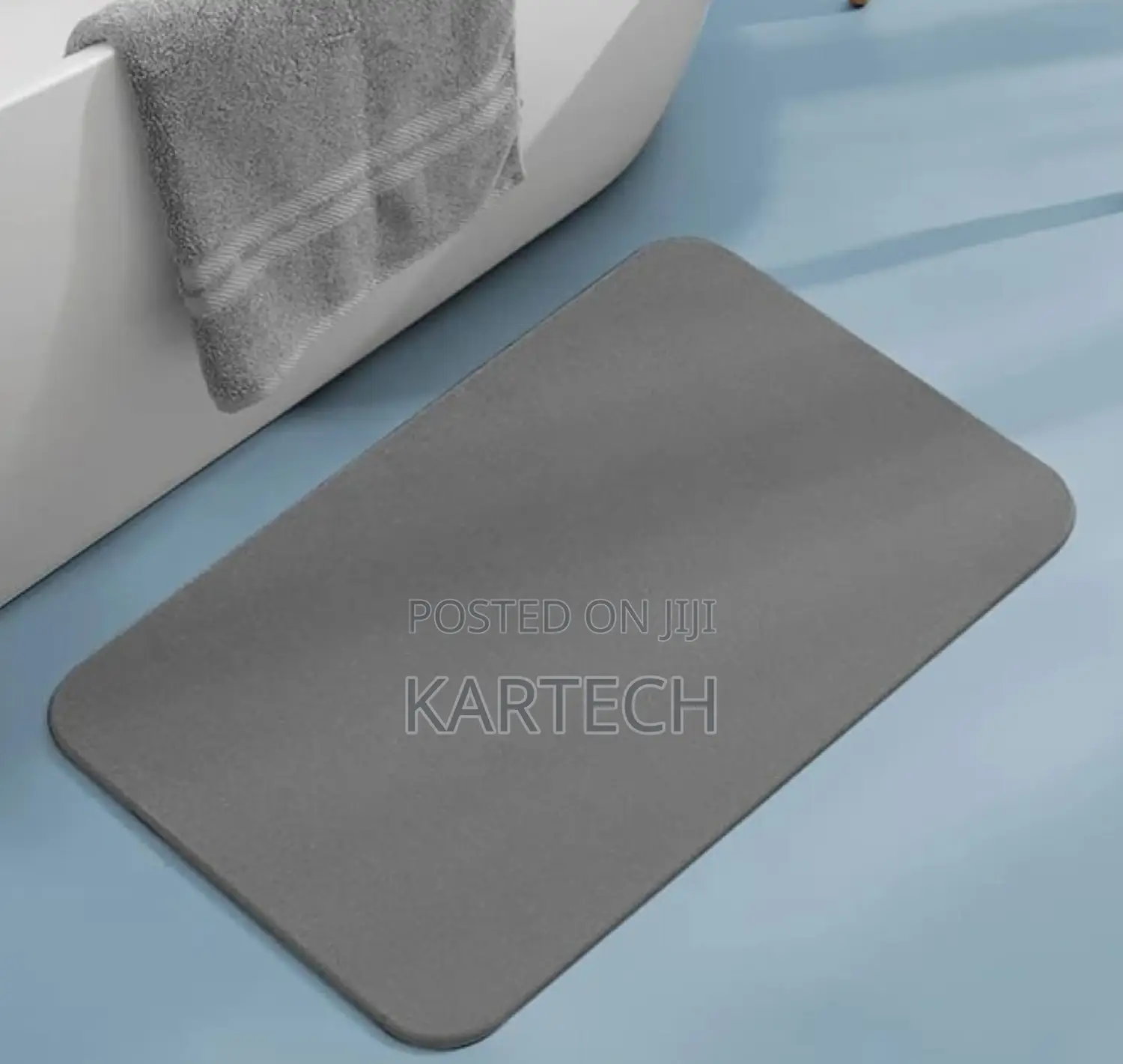Quick Drying Antislip Absorbent Rubber Bathroom Mat