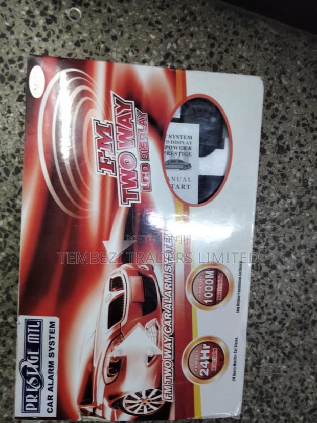 Car Alarm System With Engine Start - main view